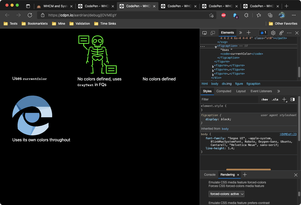 SVG display.